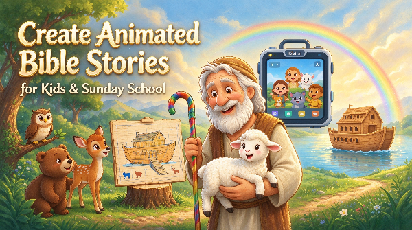 How to Create Inspiring Animated Bible Stories for Kids with Consistent Characters: An Educator's Guide