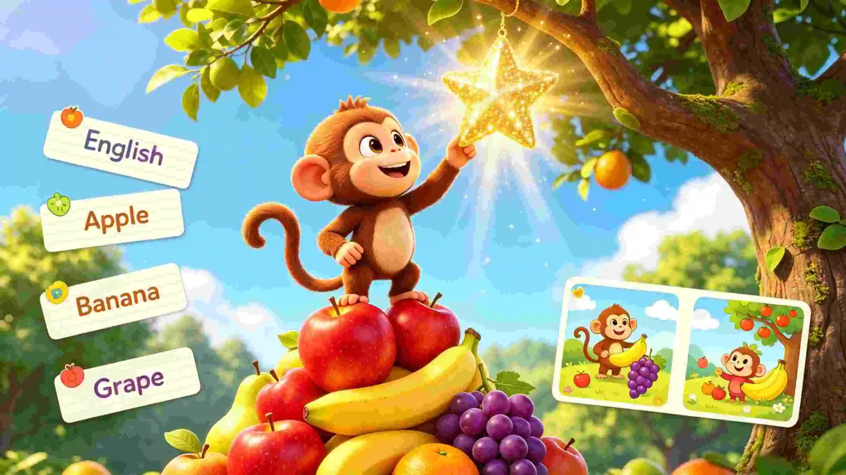 Throw Away Flashcards! Create AI English Learning Animations for Kids in Minutes