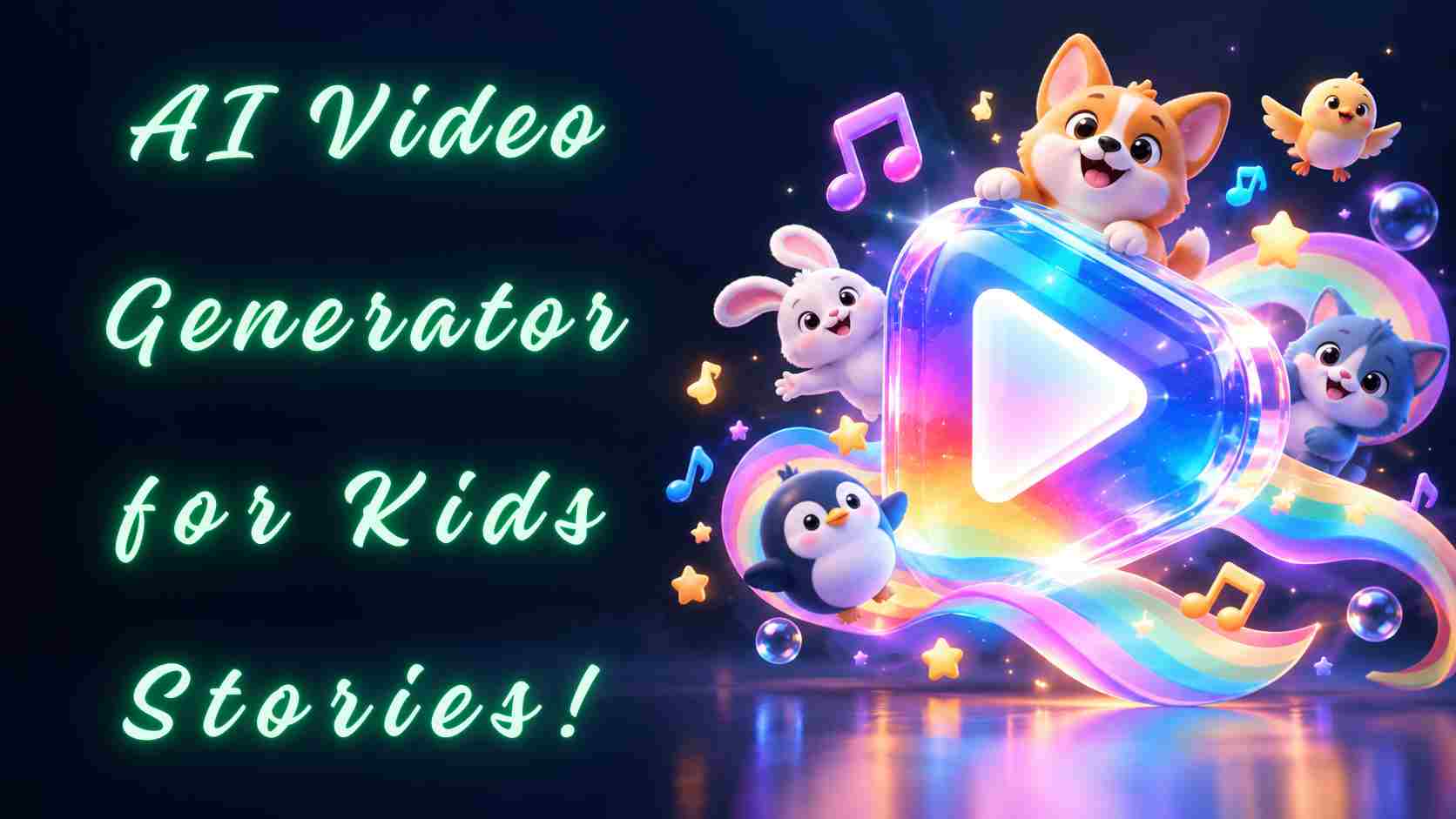 AI Video Generator for Kids Stories: Turn Prompts, Scripts & Rhymes into 3D Animated Videos