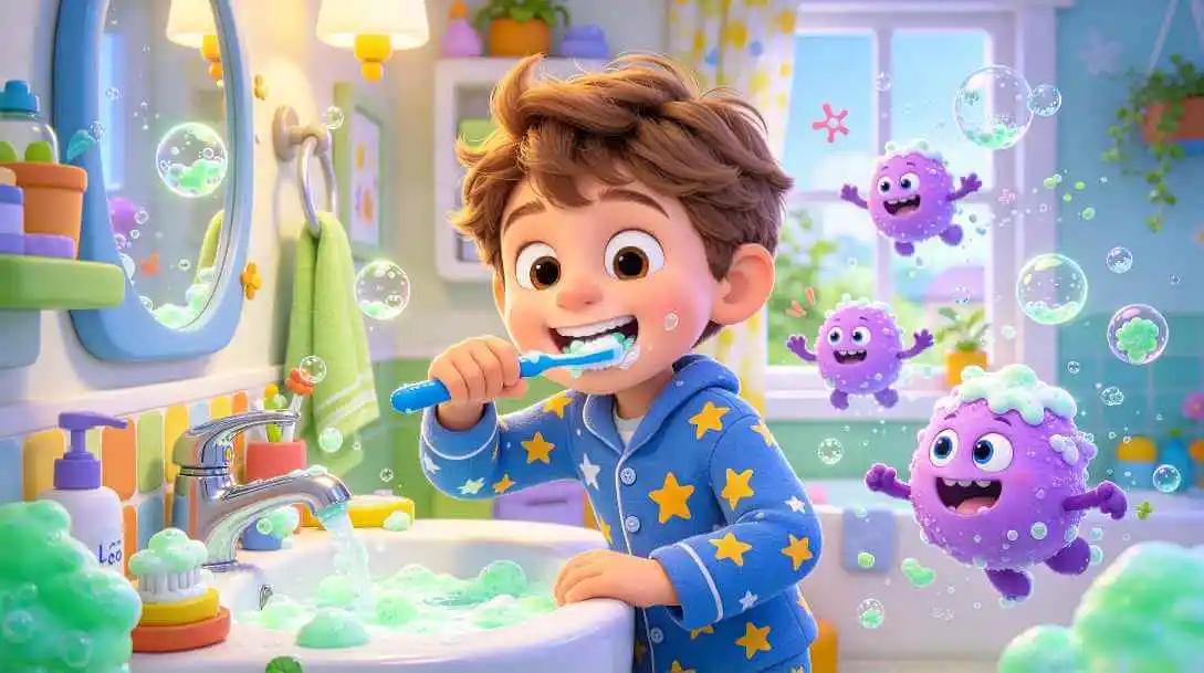 How to Create Engaging Animated Toothbrushing Videos for Kids with KiVi AI