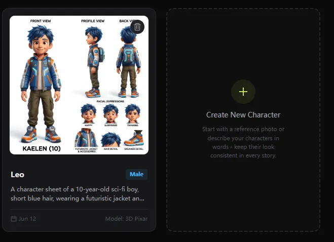 KiVi AI Character IP Consistency Lock