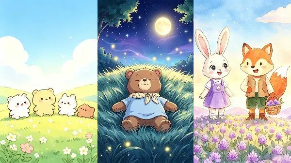 KiVi AI 2D Animation Styles Showcase