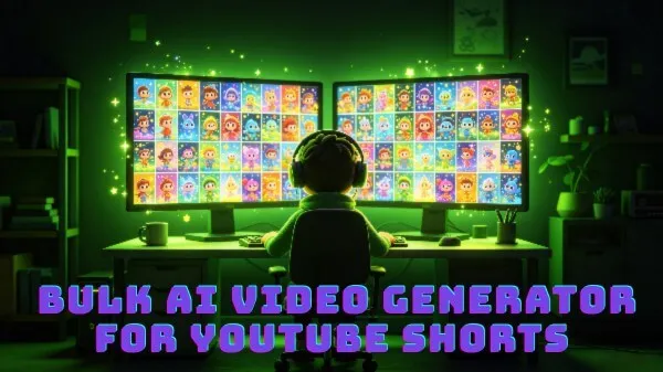 Faceless YouTube Channel Kids Videos Workflow: Bulk Produce 3D Cartoon Shorts Alone