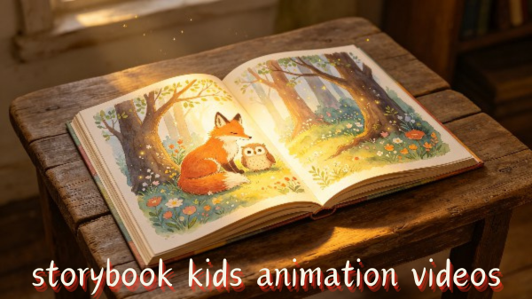 AI Storybook Animation Generator: Turn Picture Books into Animated Videos