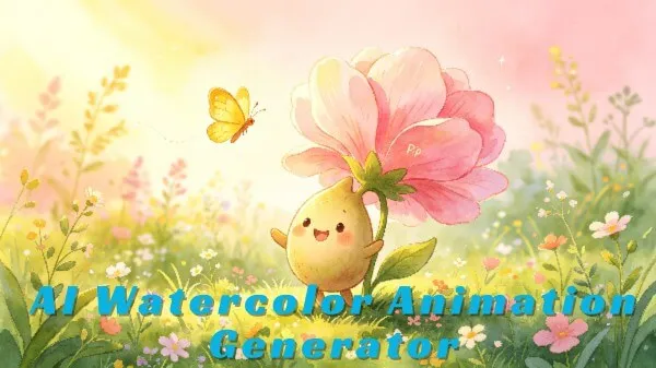 AI Watercolor Animation Generator: Create Soft Painterly Videos
